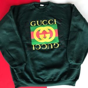 Vintage Bootleg Gucci Crewneck